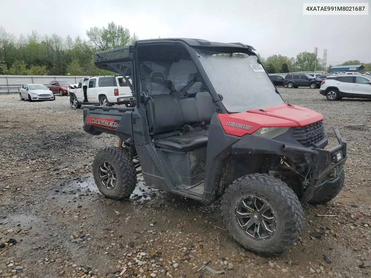 2021 Polaris Ranger 1000 Eps VIN: 4XATAE991M8021687 Lot: 49979474