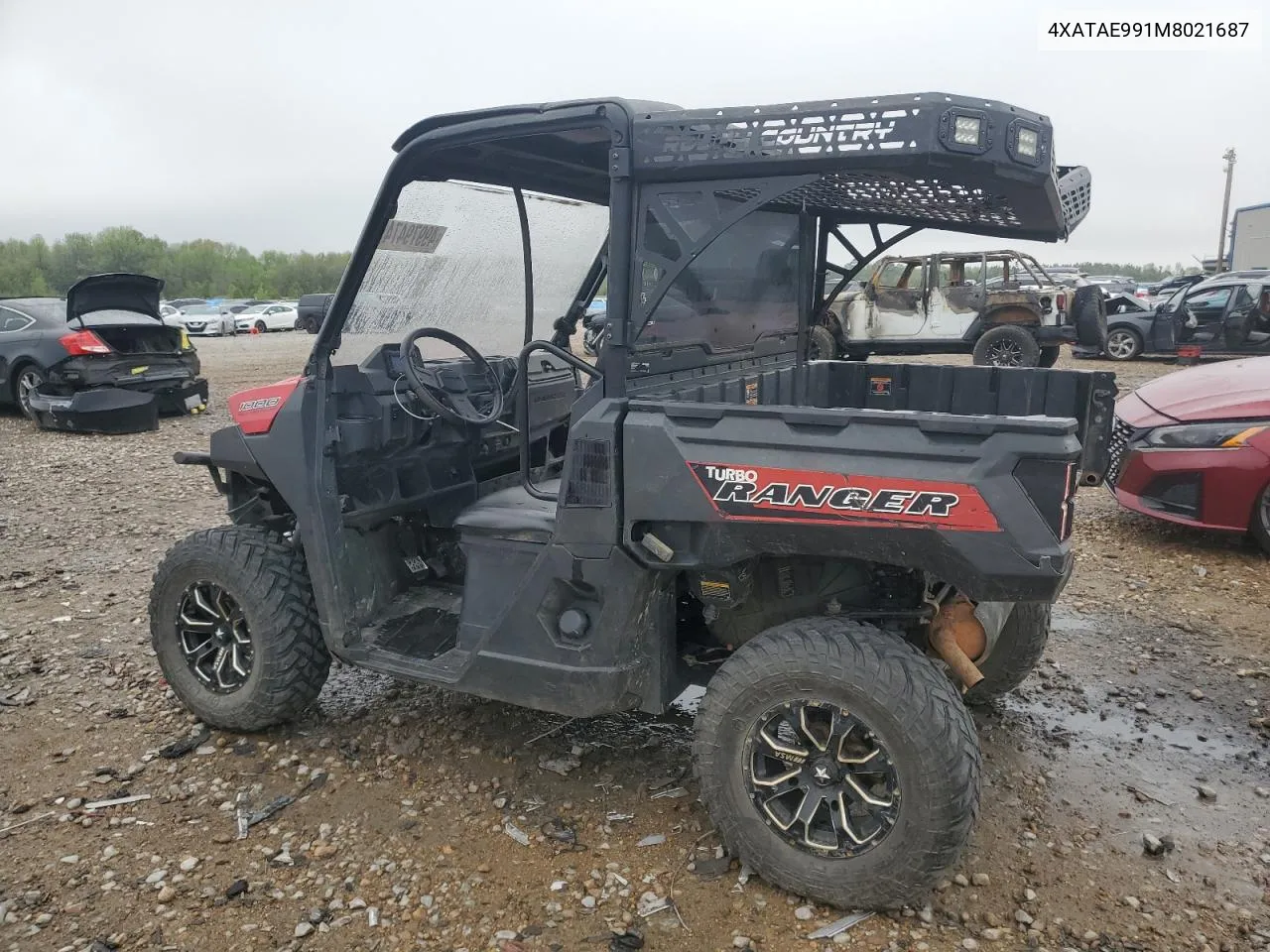 2021 Polaris Ranger 1000 Eps VIN: 4XATAE991M8021687 Lot: 49979474