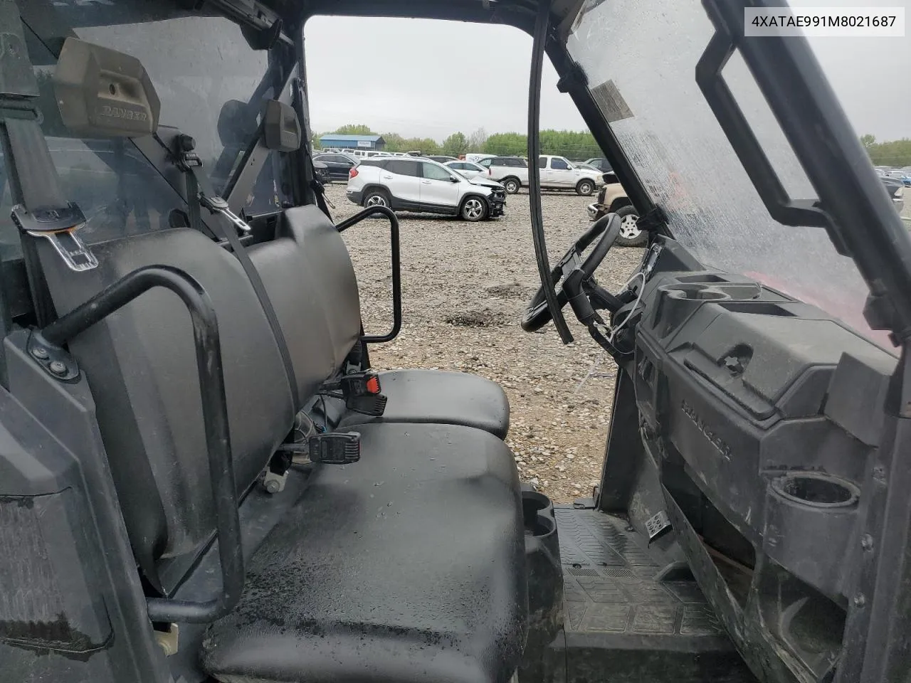 2021 Polaris Ranger 1000 Eps VIN: 4XATAE991M8021687 Lot: 49979474