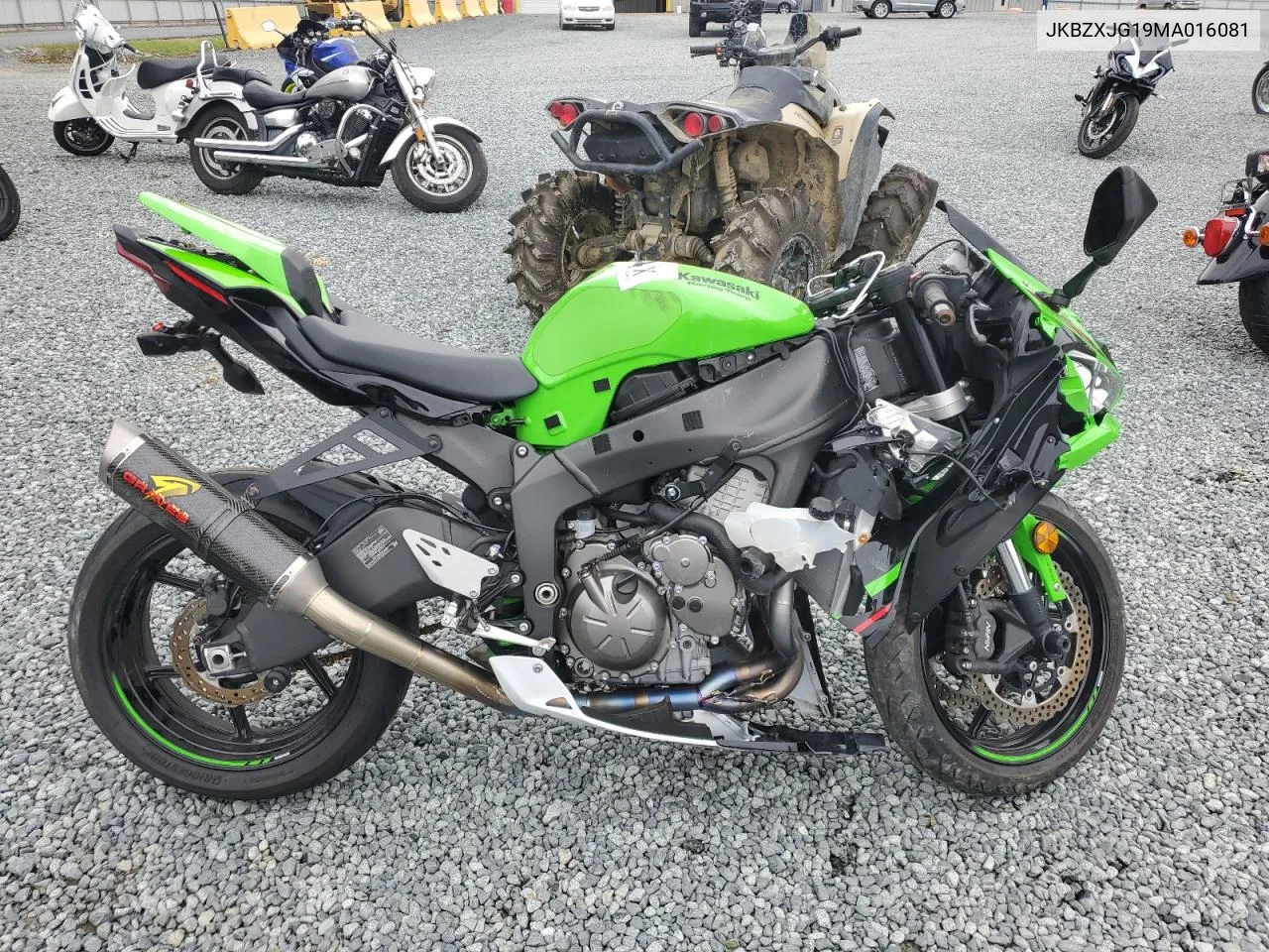 JKBZXJG19MA016081 2021 Kawasaki Zx636 K