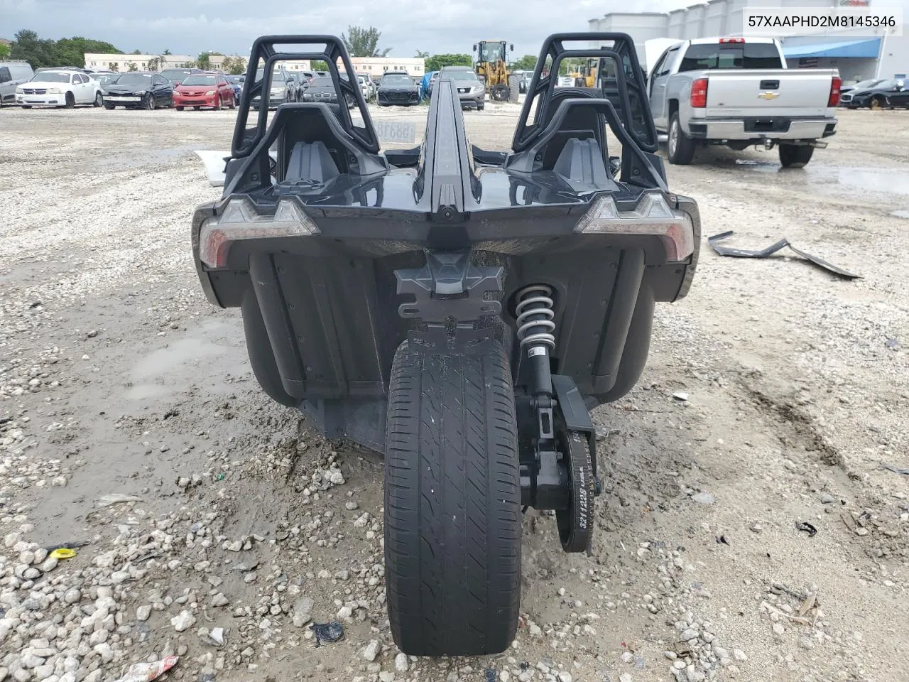 2021 Polaris Slingshot Sl VIN: 57XAAPHD2M8145346 Lot: 58318364