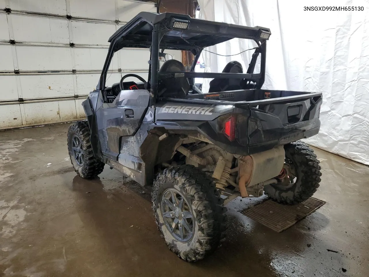 2021 Polaris General Xp 1000 Deluxe VIN: 3NSGXD992MH655130 Lot: 58697204