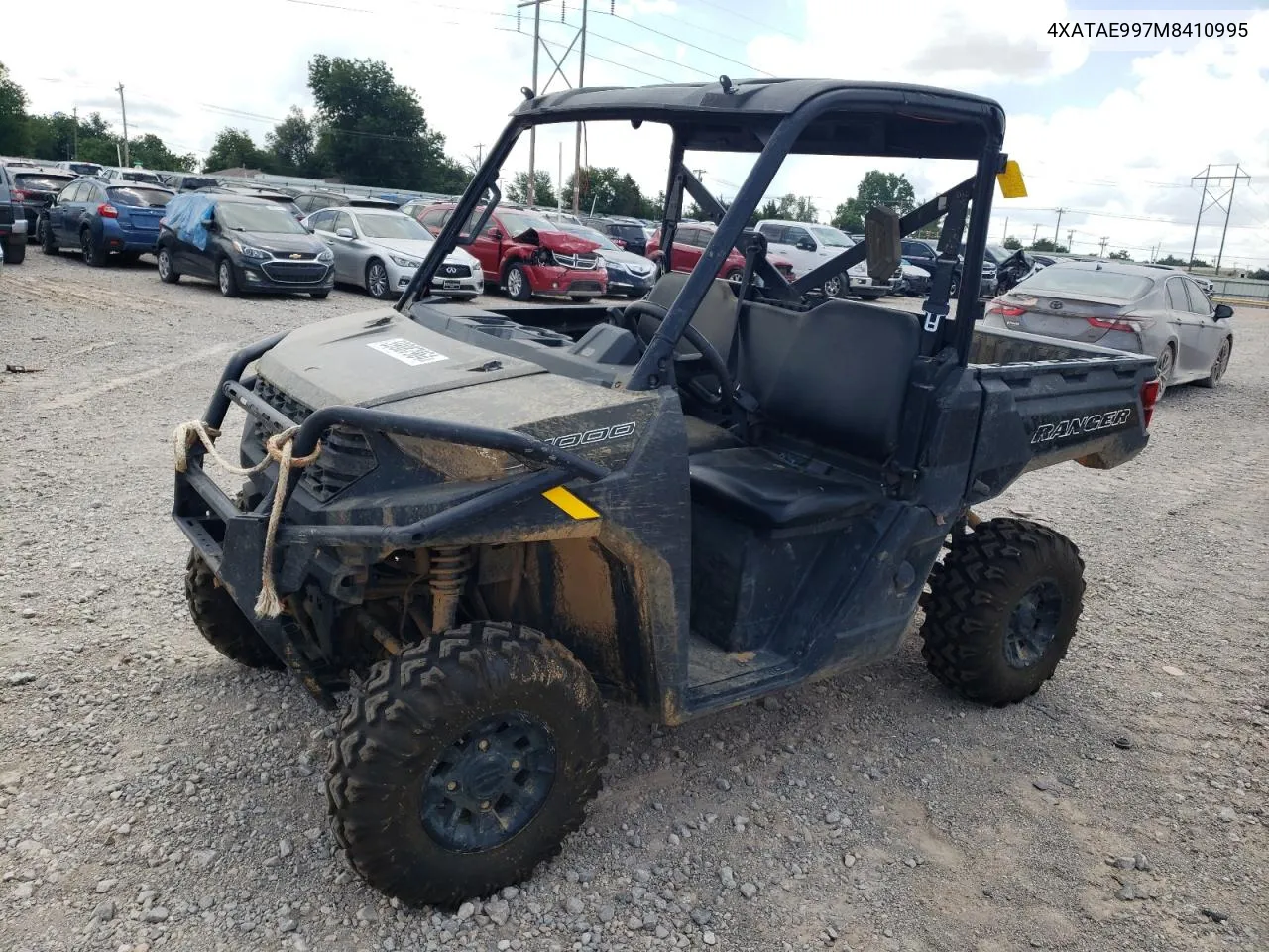 2021 Polaris Ranger 1000 Eps VIN: 4XATAE997M8410995 Lot: 59887964