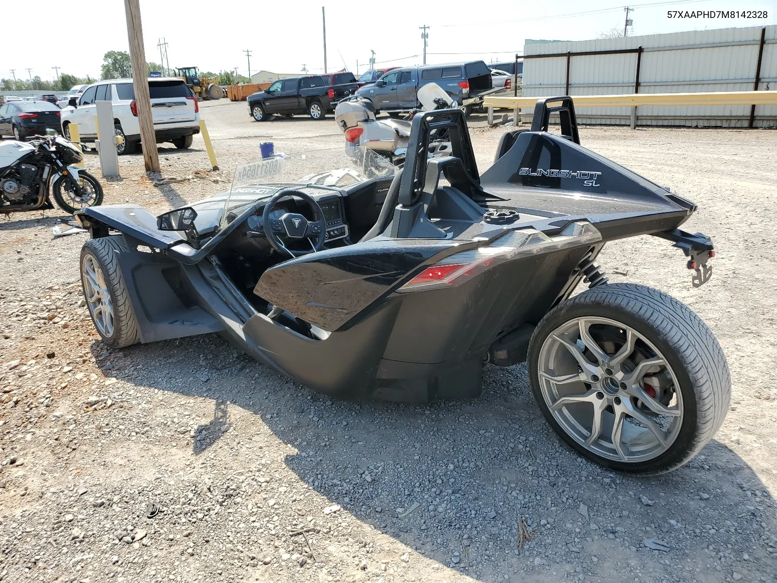 2021 Polaris Slingshot Sl VIN: 57XAAPHD7M8142328 Lot: 60311654