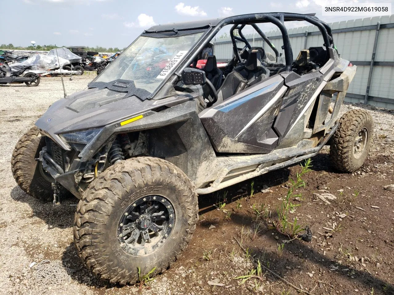 2021 Polaris Rzr Pro Xp 4 Ultimate VIN: 3NSR4D922MG619058 Lot: 61688914