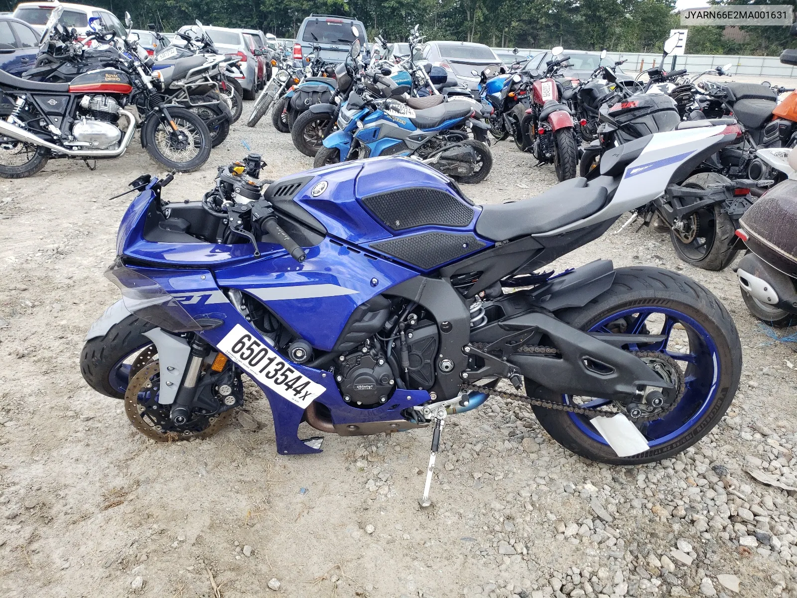 JYARN66E2MA001631 2021 Yamaha Yzfr1