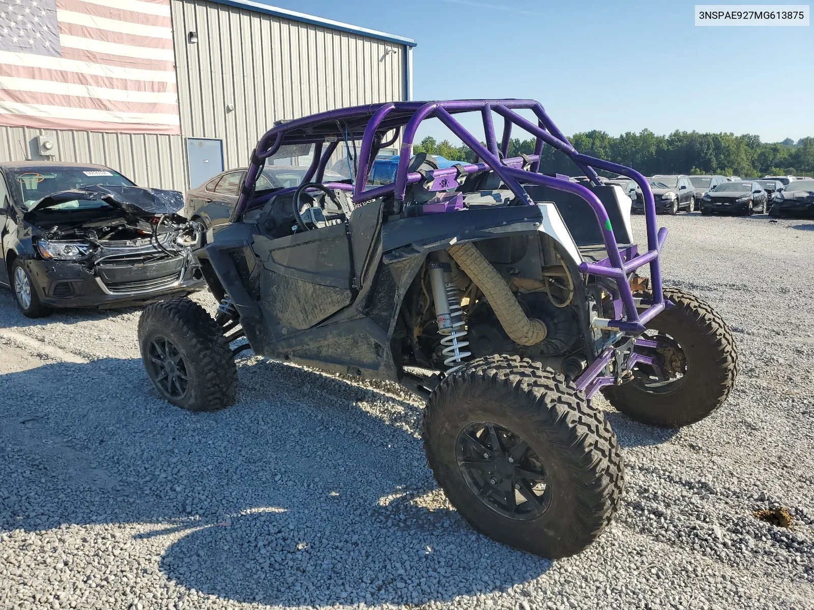 2021 Polaris Rzr Turbo S 4 Velocity VIN: 3NSPAE927MG613875 Lot: 66930944