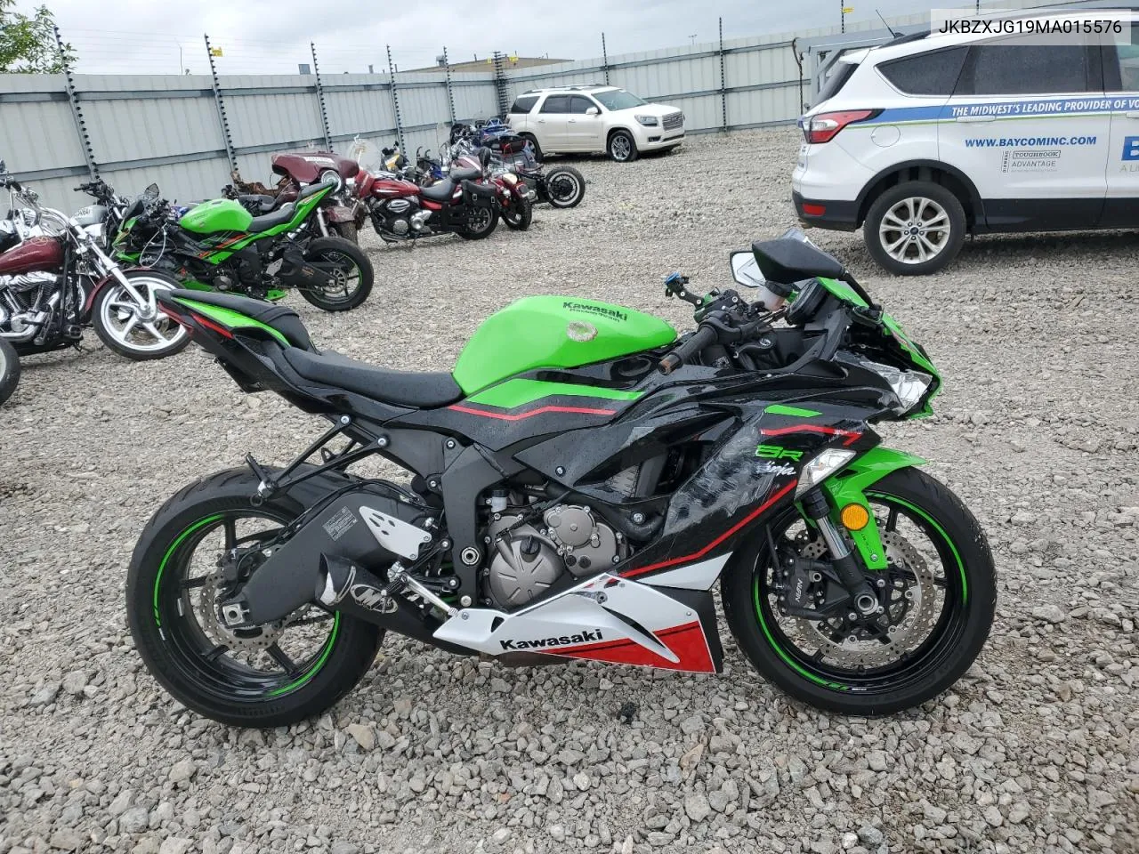 JKBZXJG19MA015576 2021 Kawasaki Zx636 K