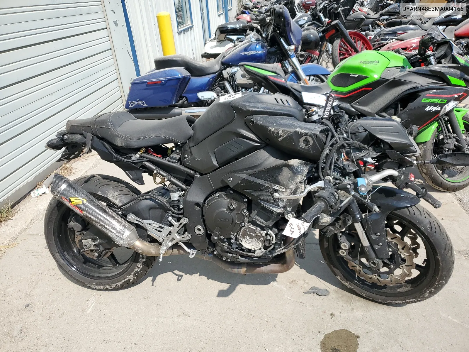 2021 Yamaha Mtn1000 VIN: JYARN48E3MA004166 Lot: 67743914