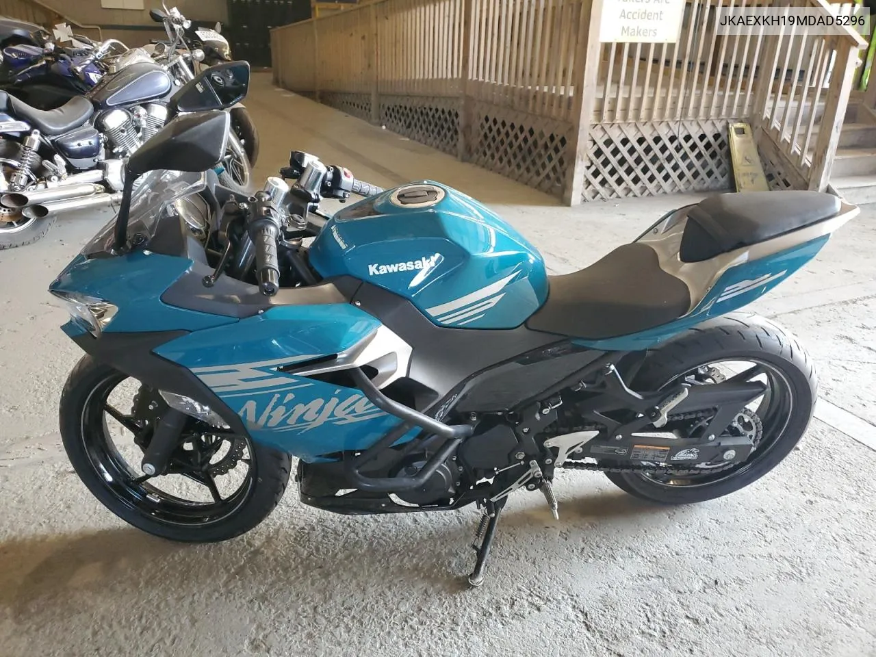 JKAEXKH19MDAD5296 2021 Kawasaki Ex400