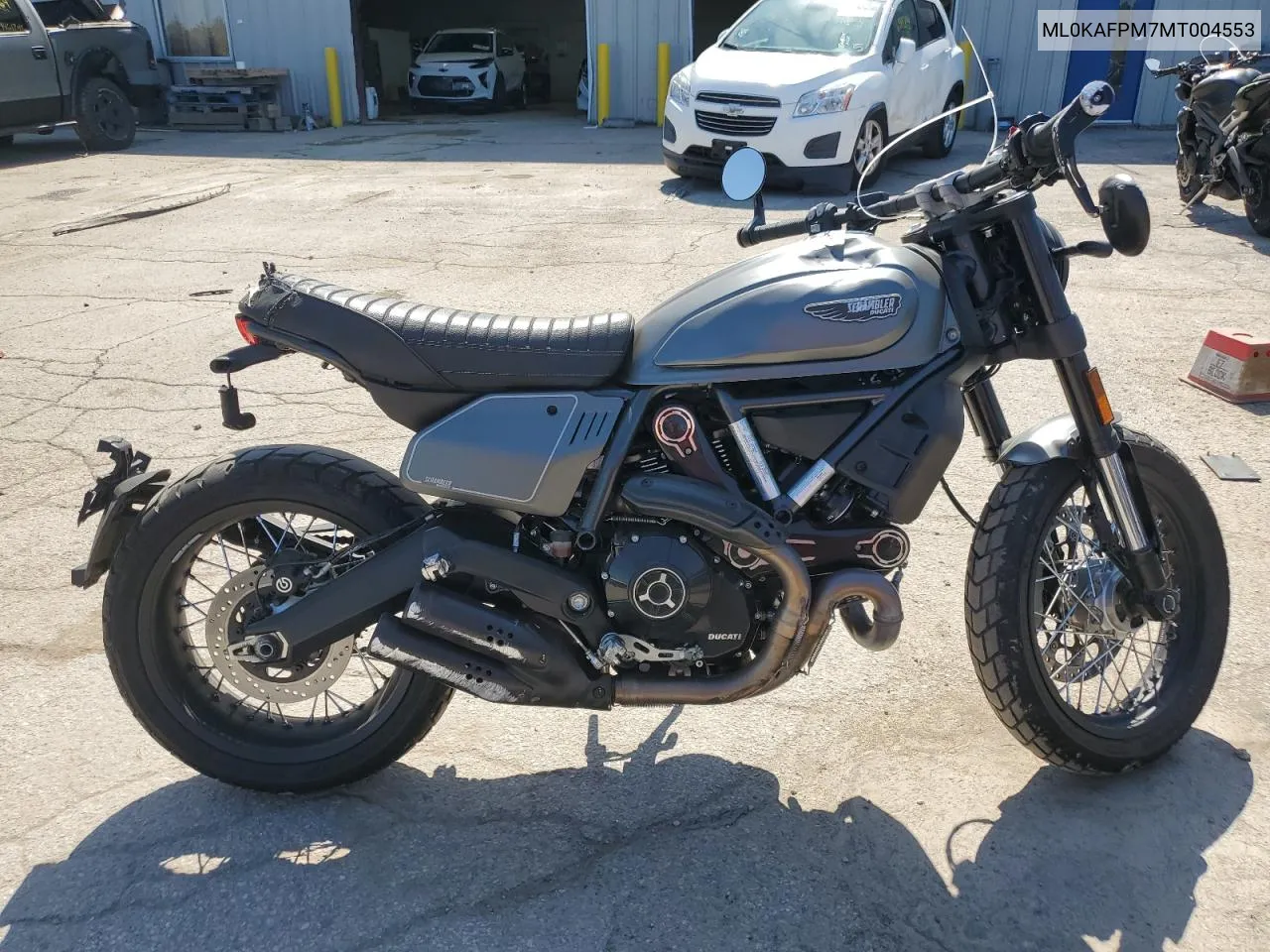 2021 Ducati Scrambler Desert Sled VIN: ML0KAFPM7MT004553 Lot: 70705674