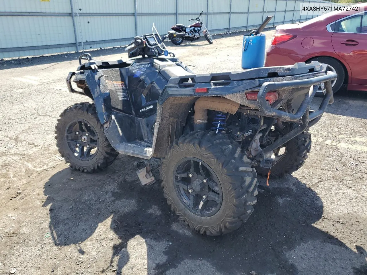 2021 Polaris Sportsman Trail 570 VIN: 4XASHY571MA727421 Lot: 70994104