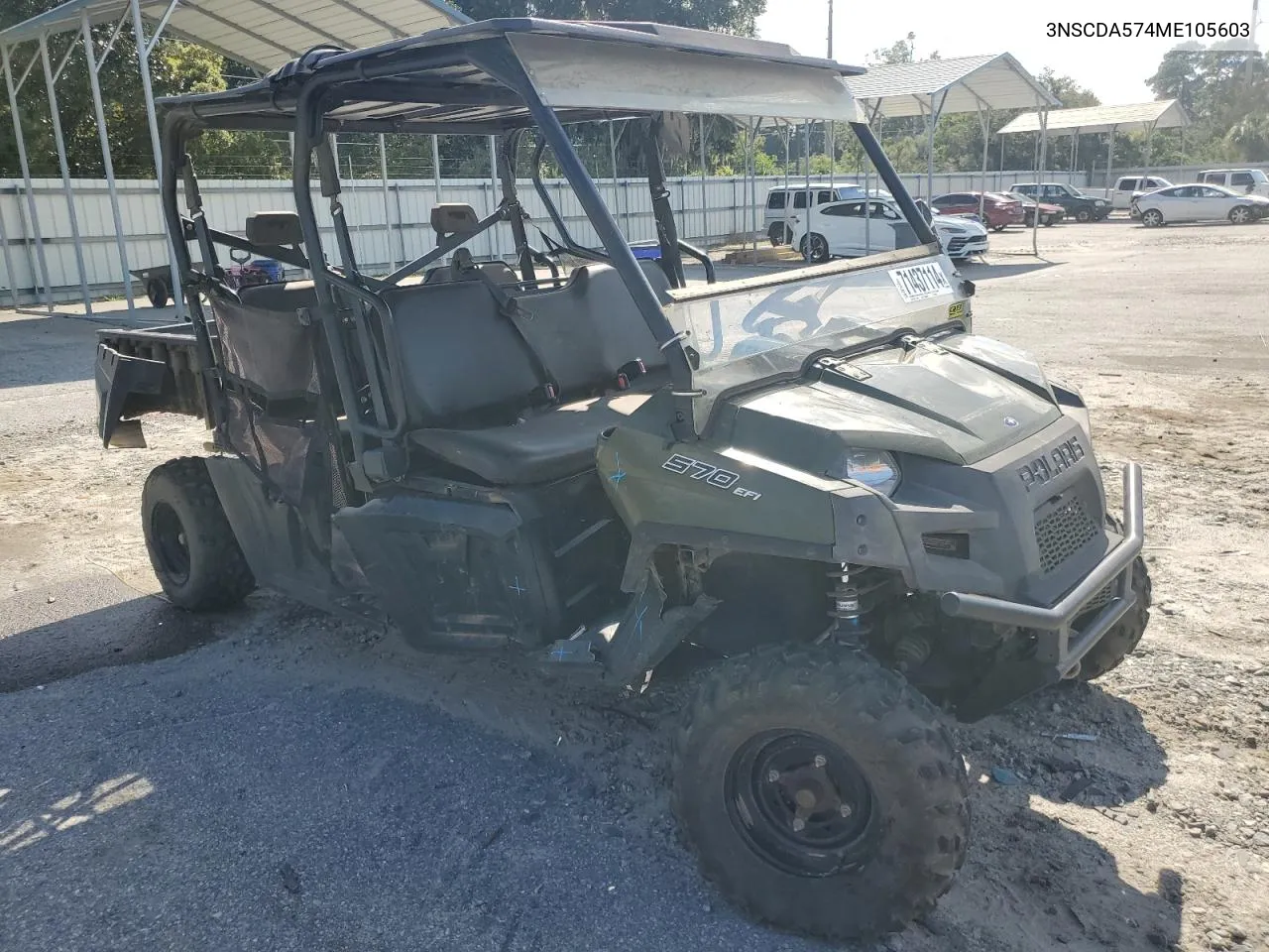 2021 Polaris Ranger Crew 570-6 VIN: 3NSCDA574ME105603 Lot: 71437114