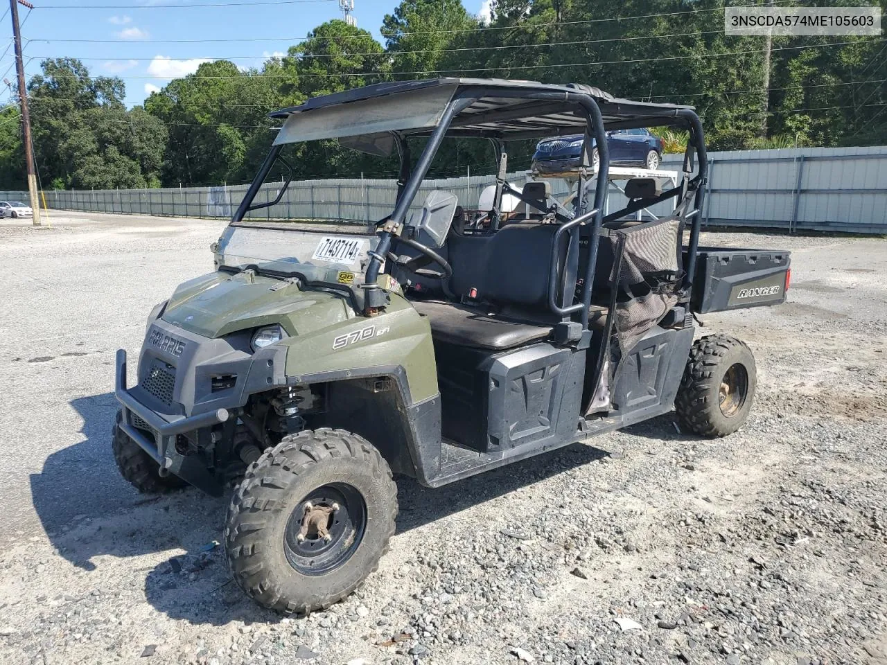 2021 Polaris Ranger Crew 570-6 VIN: 3NSCDA574ME105603 Lot: 71437114