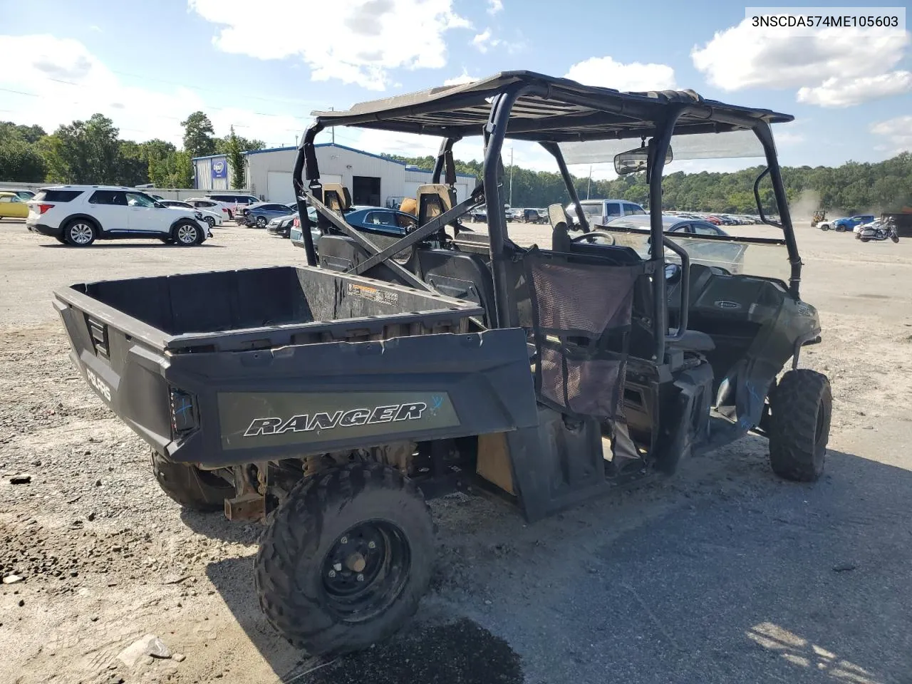 2021 Polaris Ranger Crew 570-6 VIN: 3NSCDA574ME105603 Lot: 71437114