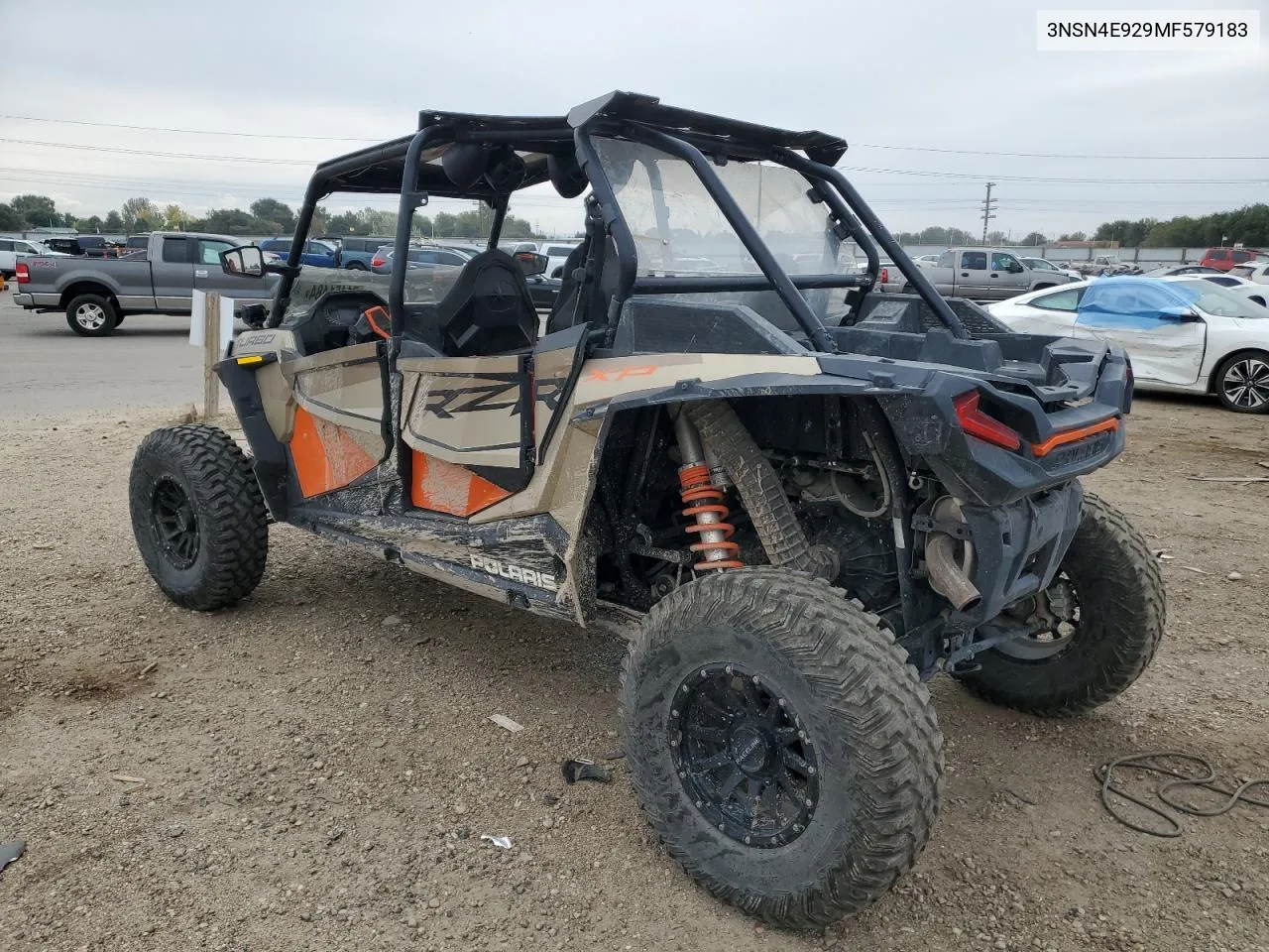 2021 Polaris Rzr Xp 4 Turbo VIN: 3NSN4E929MF579183 Lot: 71451484