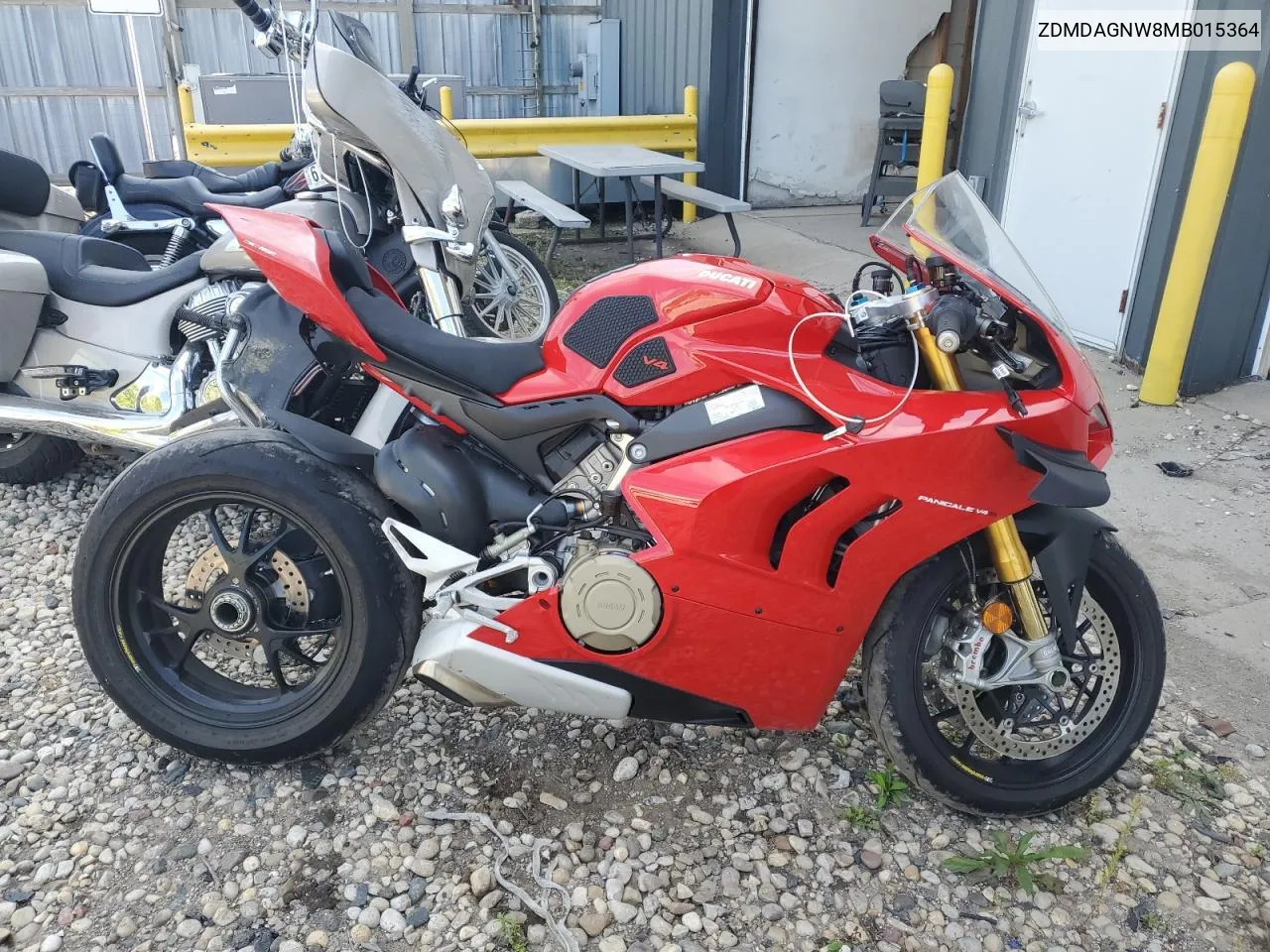 2021 Ducati Panigale V4 VIN: ZDMDAGNW8MB015364 Lot: 71838504