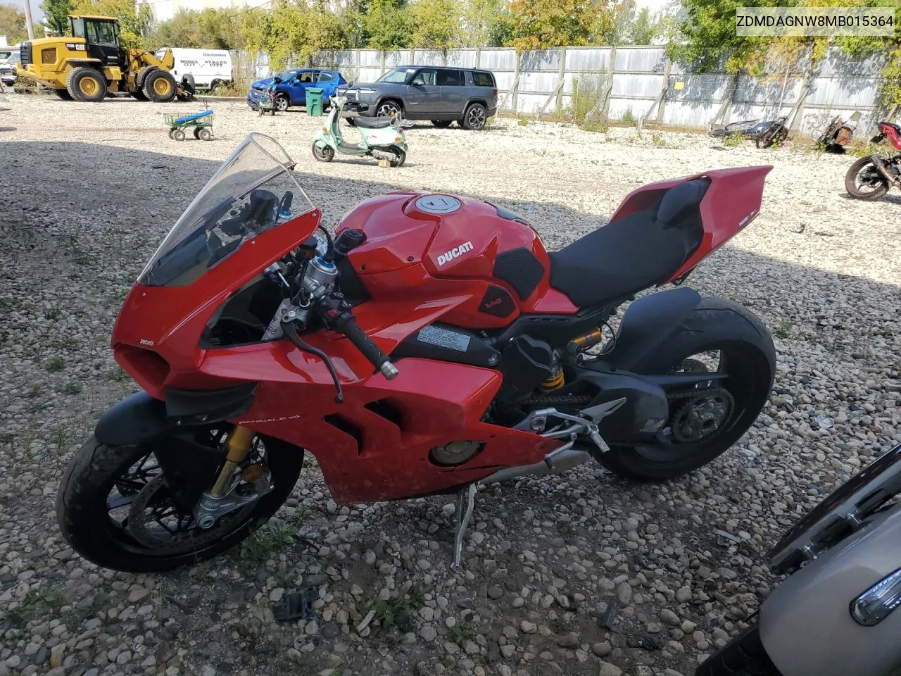 2021 Ducati Panigale V4 VIN: ZDMDAGNW8MB015364 Lot: 71838504