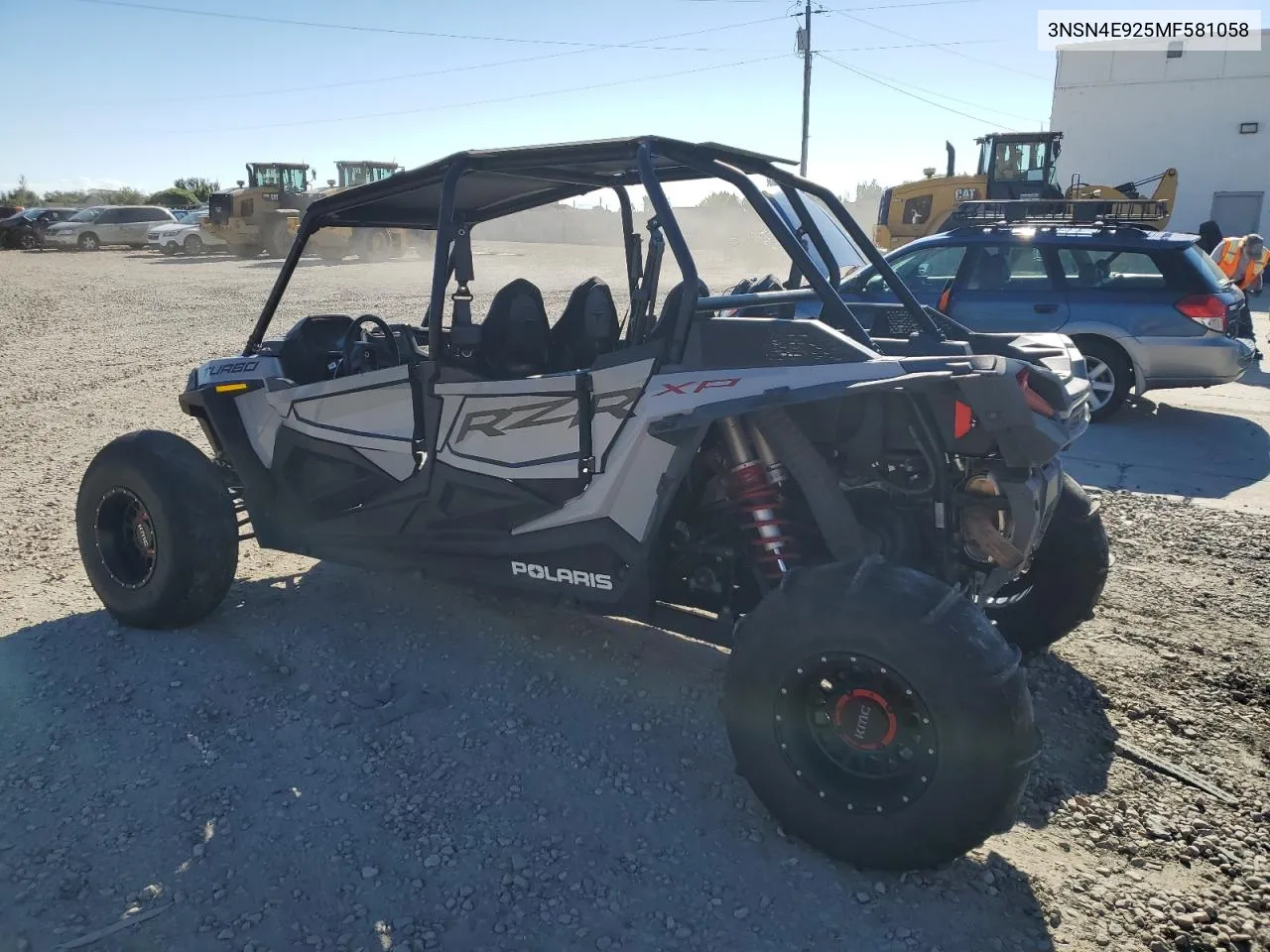 2021 Polaris Rzr Xp 4 Turbo VIN: 3NSN4E925MF581058 Lot: 72122984