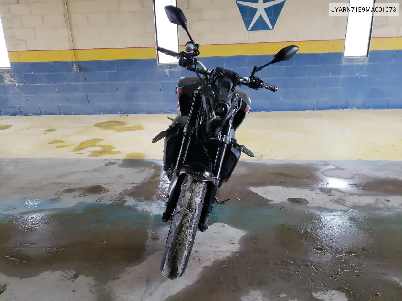 2021 Yamaha Mt09 VIN: JYARN71E9MA001073 Lot: 72233144