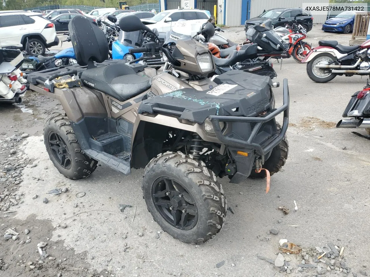 2021 Polaris Sportsman Touring 570 Premium VIN: 4XASJE578MA731422 Lot: 72780784