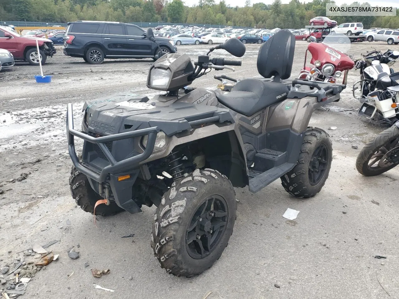 2021 Polaris Sportsman Touring 570 Premium VIN: 4XASJE578MA731422 Lot: 72780784