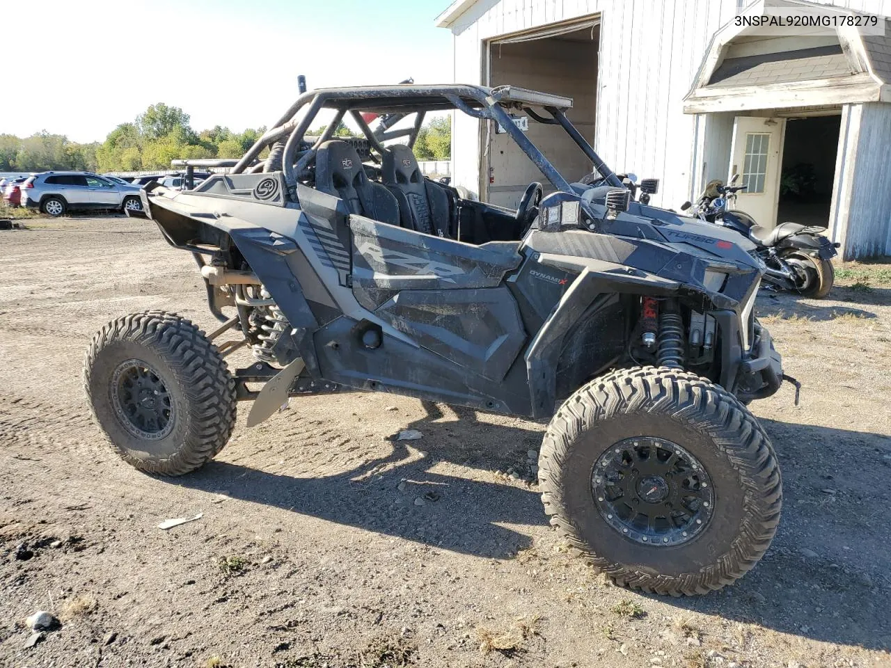 2021 Polaris Rzr Turbo S VIN: 3NSPAL920MG178279 Lot: 73405214