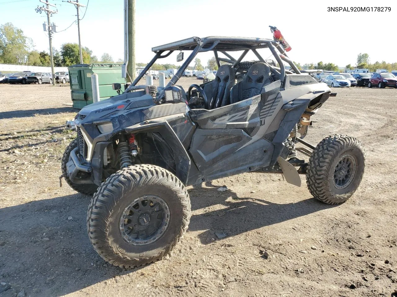 2021 Polaris Rzr Turbo S VIN: 3NSPAL920MG178279 Lot: 73405214