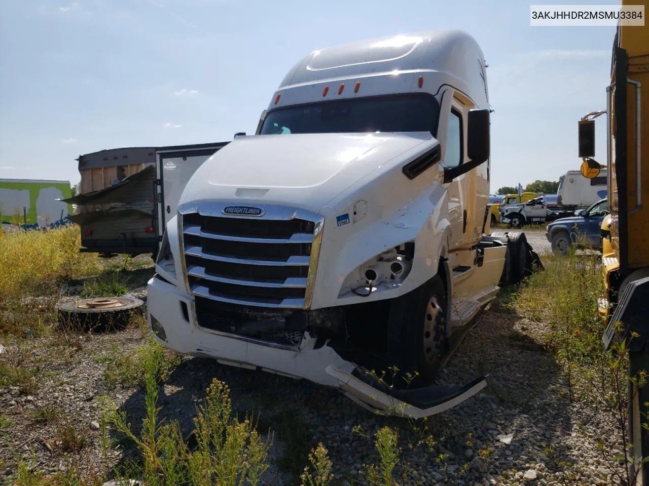 2021 Freightliner Cascadia 126 VIN: 3AKJHHDR2MSMU3384 Lot: 74191884