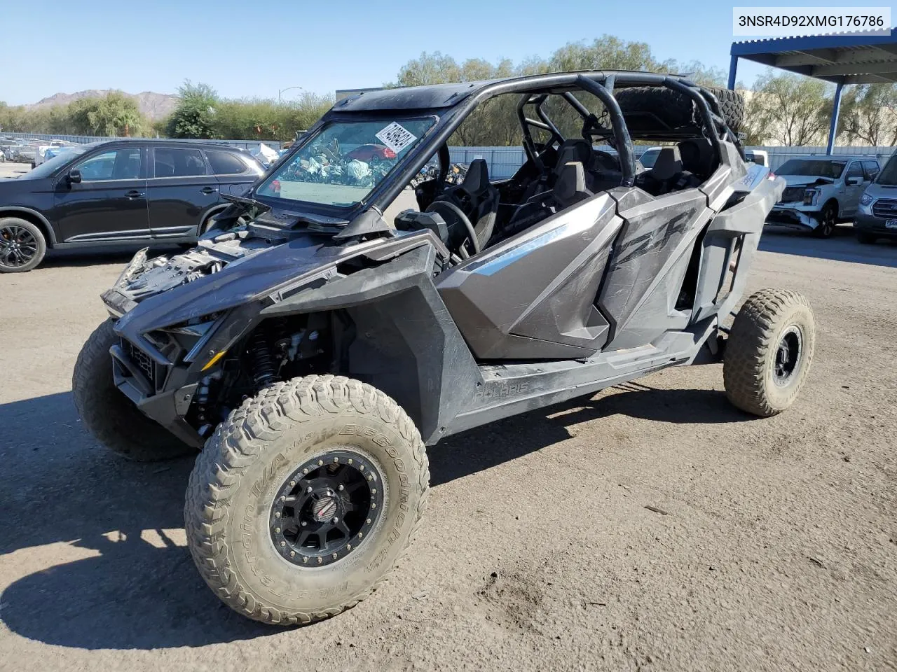 2021 Polaris Rzr Pro Xp 4 Ultimate VIN: 3NSR4D92XMG176786 Lot: 74396424