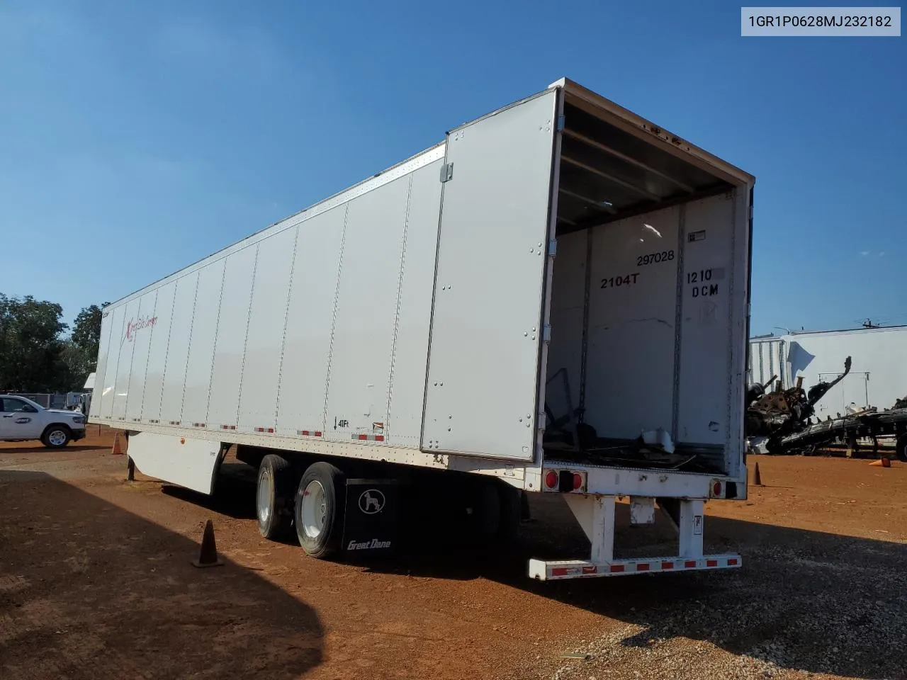 2021 Great Dane Trailer Trailer VIN: 1GR1P0628MJ232182 Lot: 74813424