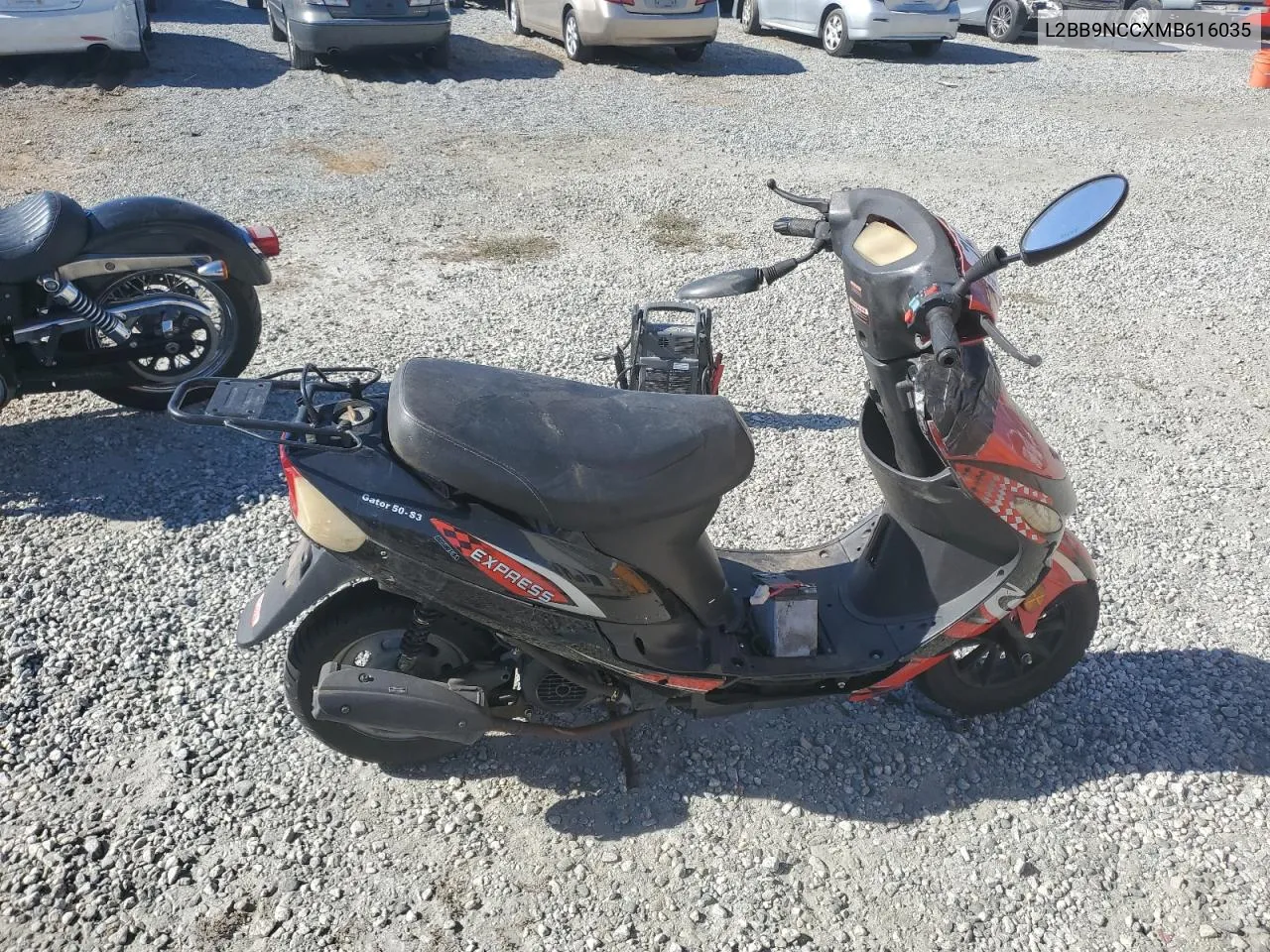 2021 Othr Moped VIN: L2BB9NCCXMB616035 Lot: 75796724