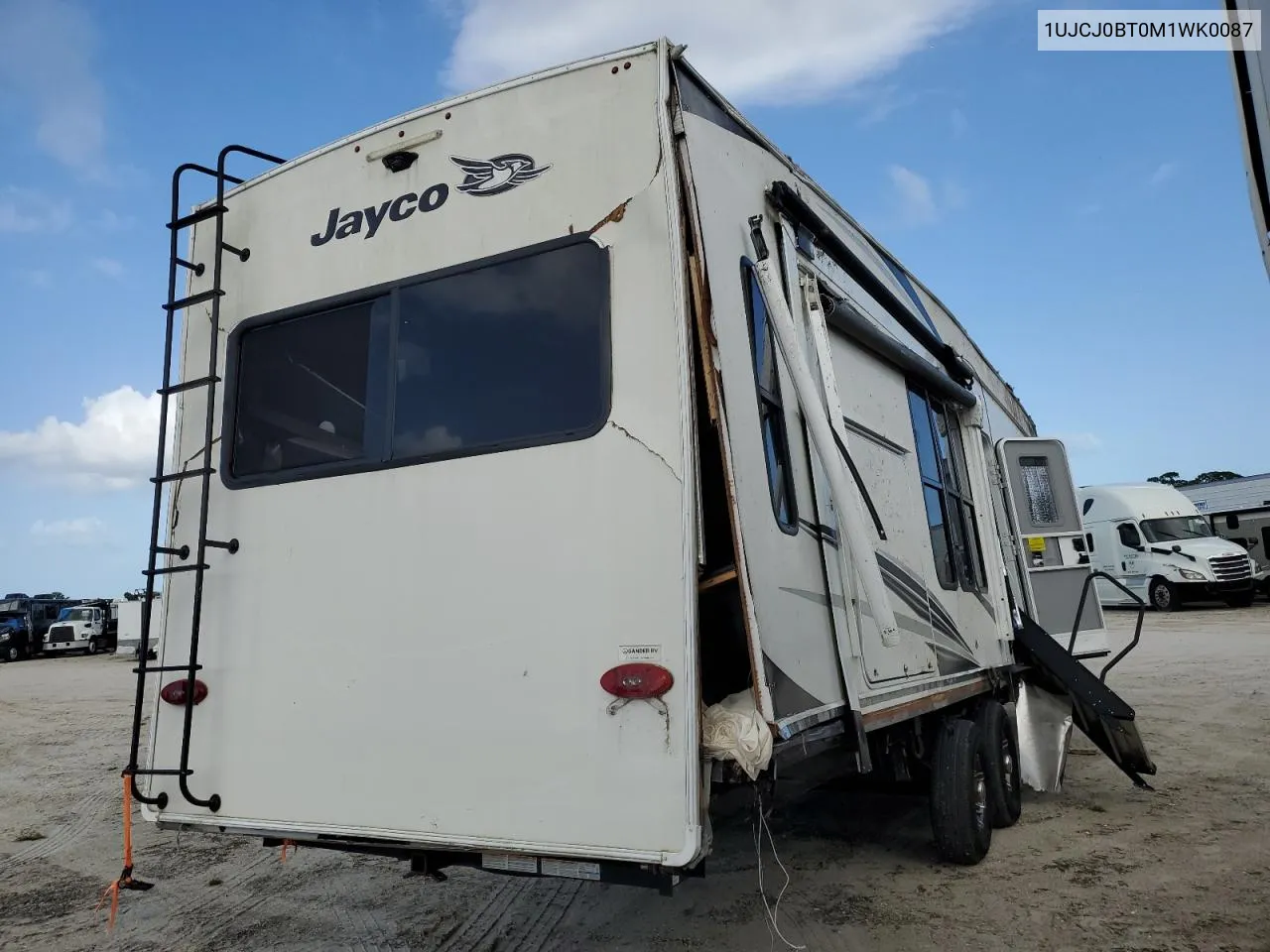 2021 Jayco Eagle 317 VIN: 1UJCJ0BT0M1WK0087 Lot: 77228374