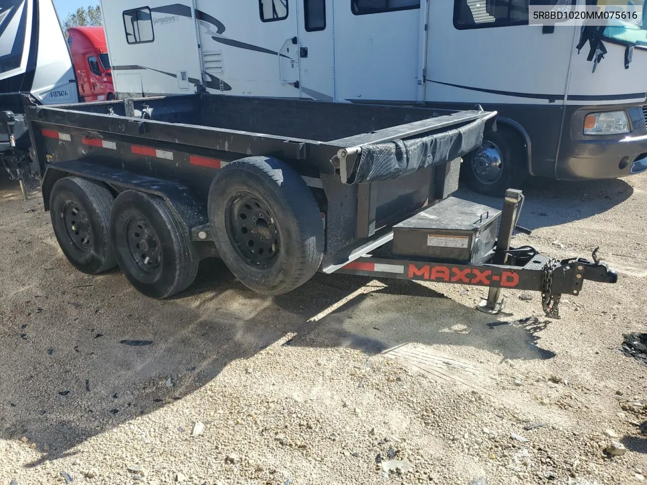 2021 16Ft Trailer VIN: 5R8BD1020MM075616 Lot: 77402364