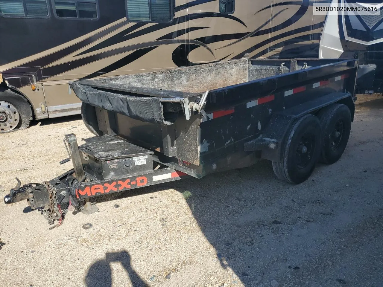 2021 16Ft Trailer VIN: 5R8BD1020MM075616 Lot: 77402364