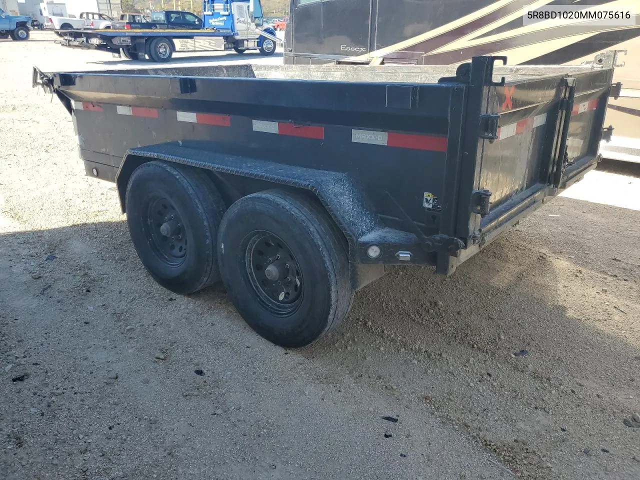 2021 16Ft Trailer VIN: 5R8BD1020MM075616 Lot: 77402364