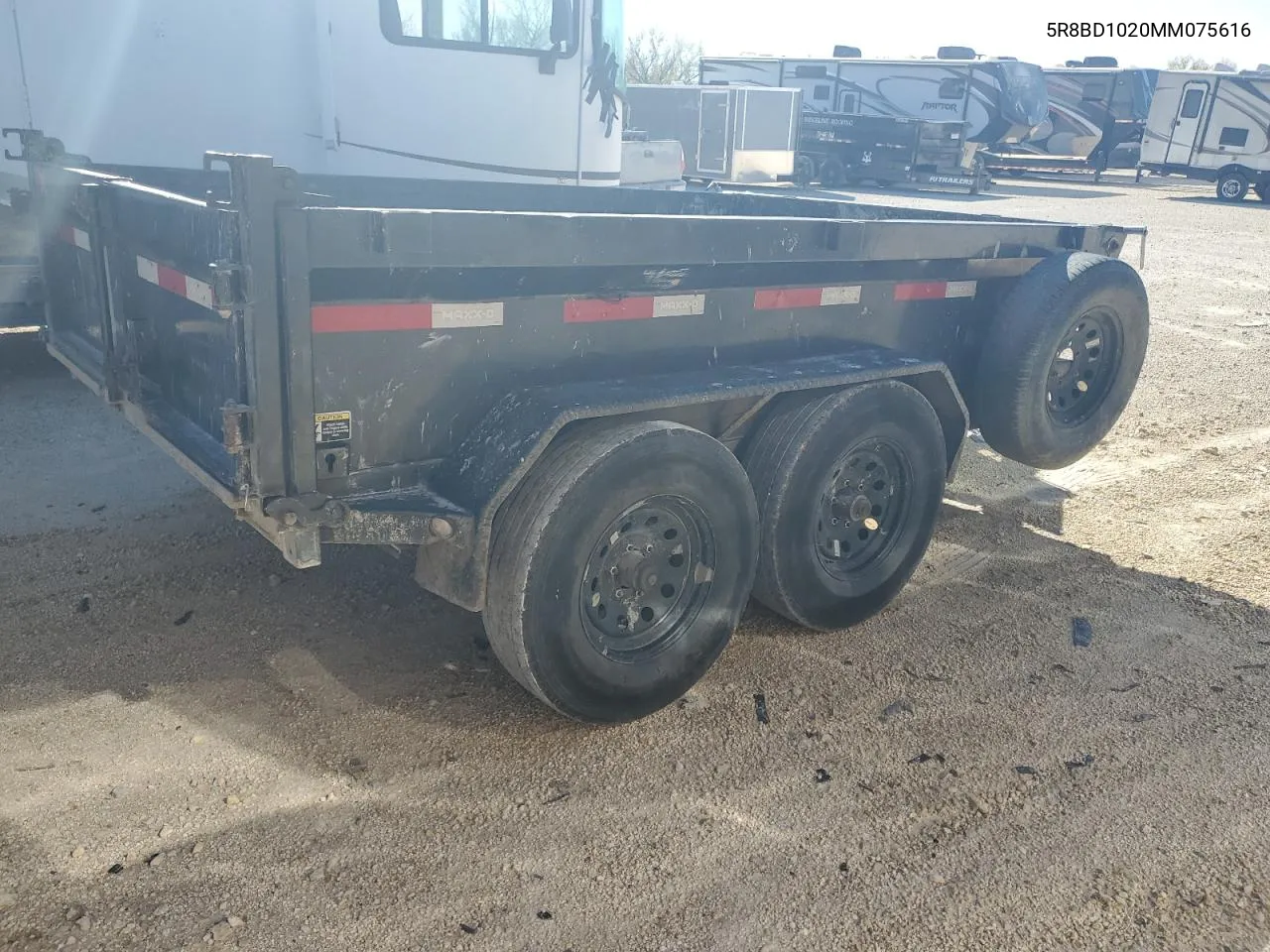 2021 16Ft Trailer VIN: 5R8BD1020MM075616 Lot: 77402364