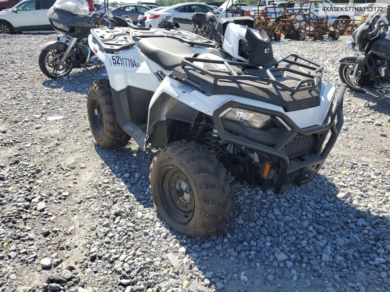 2022 Polaris Sportsman 570 Utility Hd Le VIN: 4XASEK577NA153172 Lot: 52917704