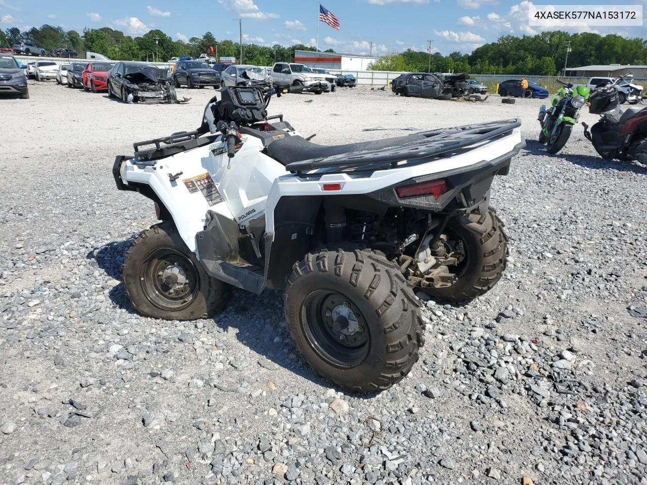 2022 Polaris Sportsman 570 Utility Hd Le VIN: 4XASEK577NA153172 Lot: 52917704