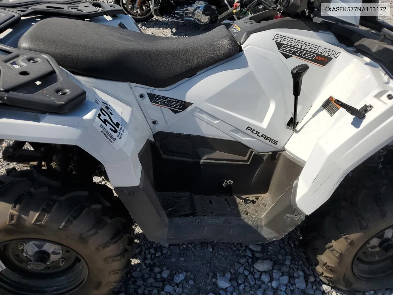 2022 Polaris Sportsman 570 Utility Hd Le VIN: 4XASEK577NA153172 Lot: 52917704