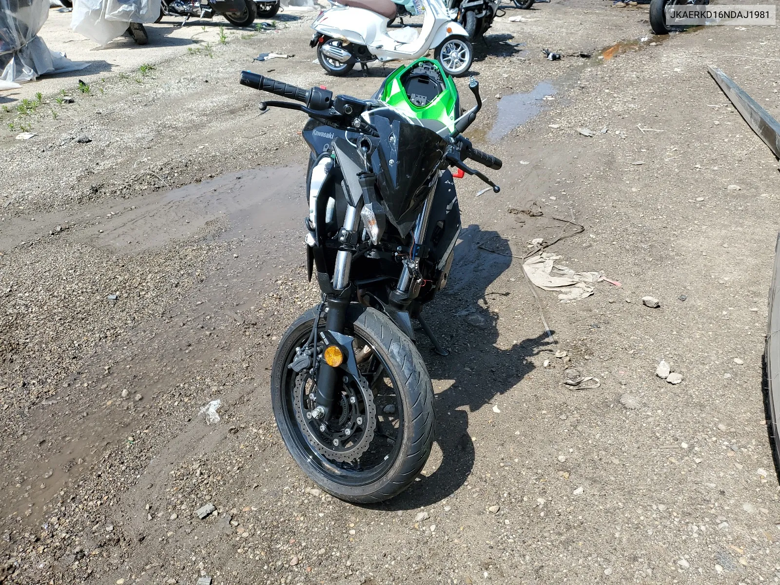 2022 Kawasaki Er400 D VIN: JKAERKD16NDAJ1981 Lot: 58393494