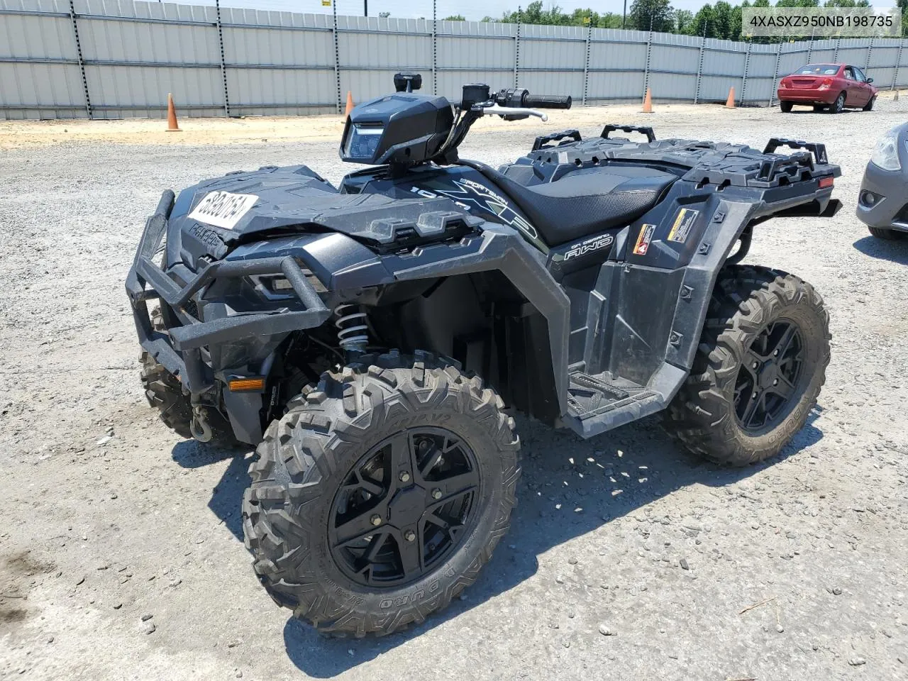 2022 Polaris Sportsman Xp 1000 Ultimate Trail VIN: 4XASXZ950NB198735 Lot: 58960154