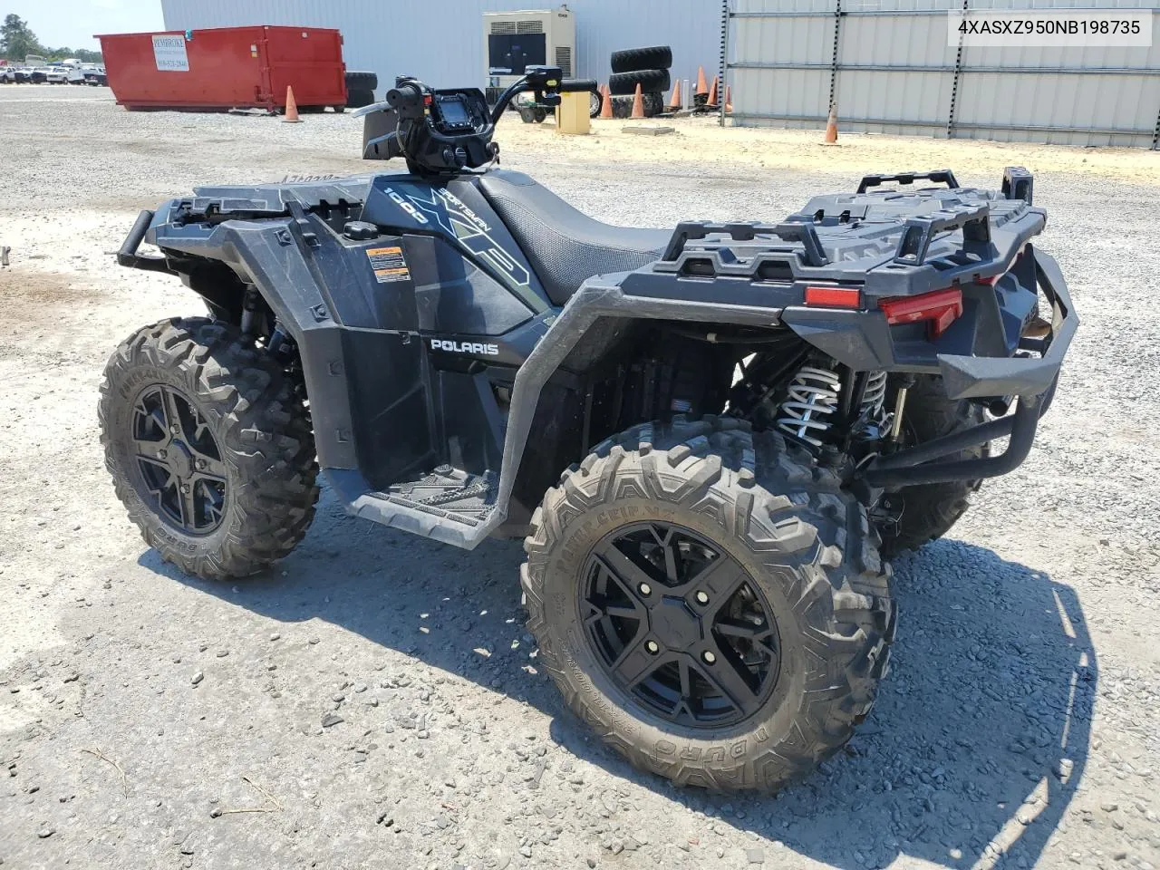 2022 Polaris Sportsman Xp 1000 Ultimate Trail VIN: 4XASXZ950NB198735 Lot: 58960154