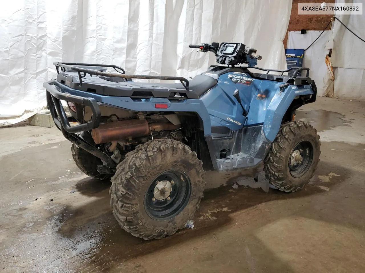 2022 Polaris Sportsman 570 VIN: 4XASEA577NA160892 Lot: 60065604