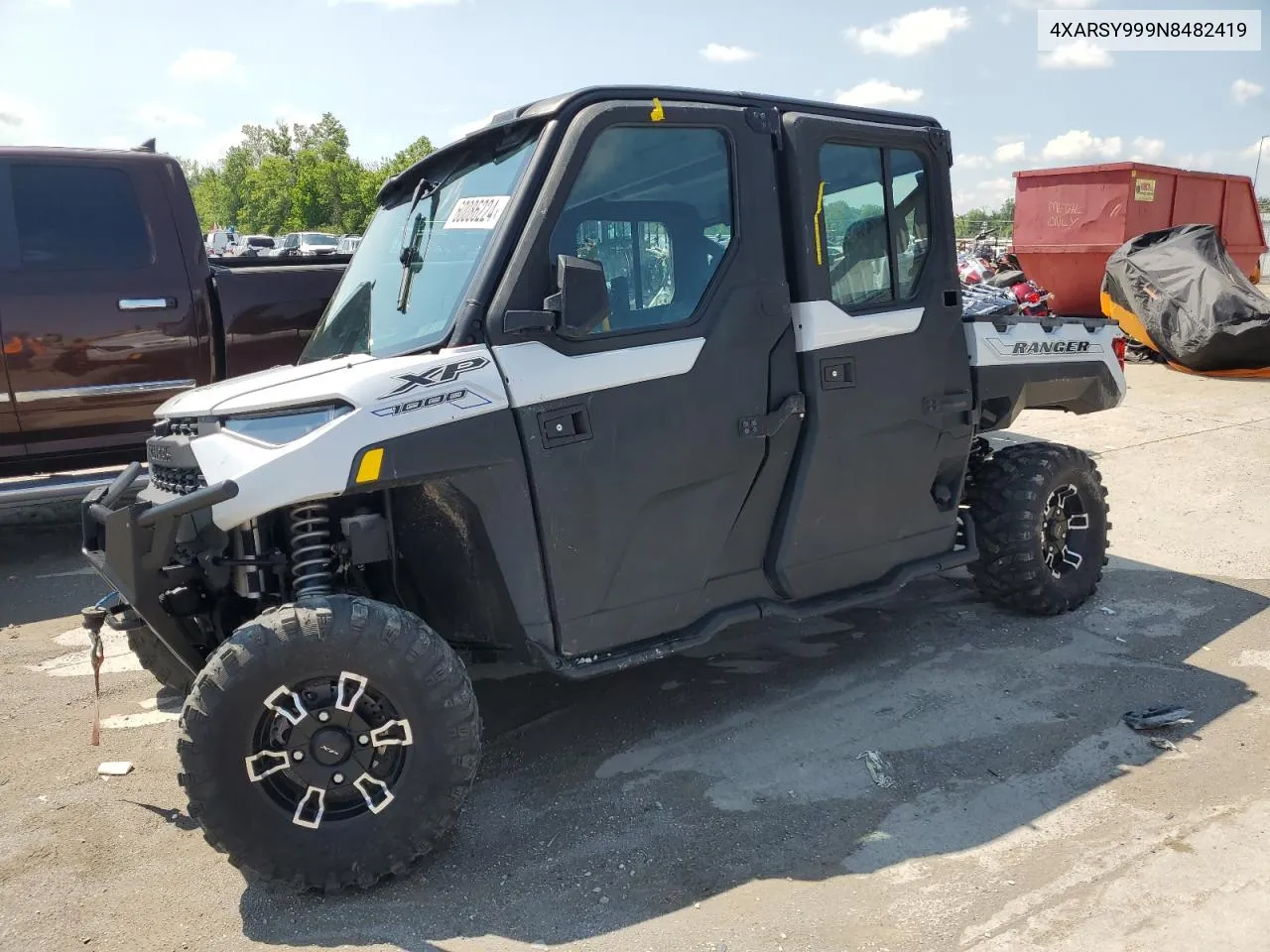 2022 Polaris Ranger Crew Xp 1000 Northstar Ultimate VIN: 4XARSY999N8482419 Lot: 60086224