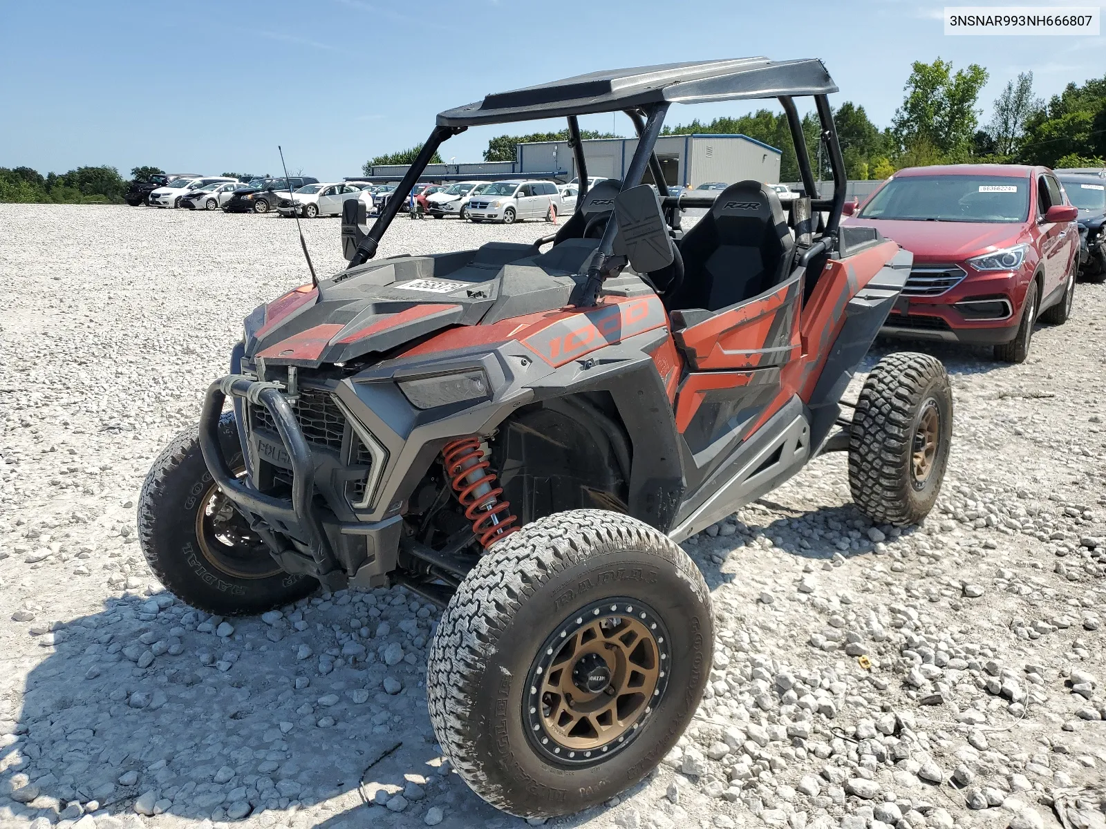 2022 Polaris Rzr Xp 1000 Trails And Rocks VIN: 3NSNAR993NH666807 Lot: 65837944