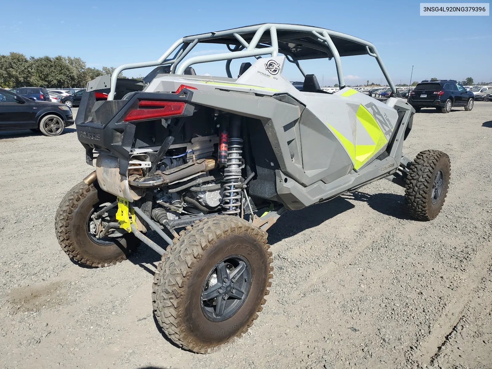 2022 Polaris Rzr Turbo R 4 Ultimate VIN: 3NSG4L920NG379396 Lot: 66176304