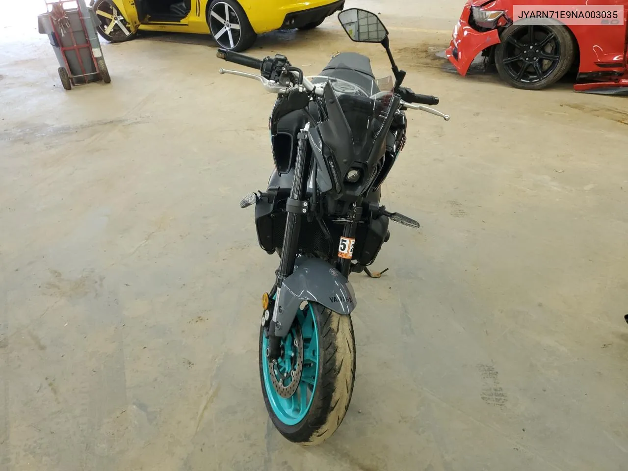 2022 Yamaha Mt09 VIN: JYARN71E9NA003035 Lot: 66724794