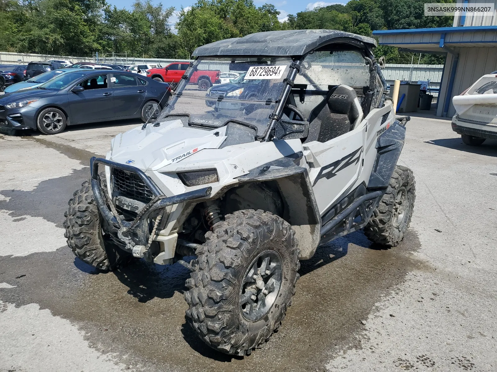 2022 Polaris Rzr Trail S 1000 Ultimate VIN: 3NSASK999NN866207 Lot: 68729694