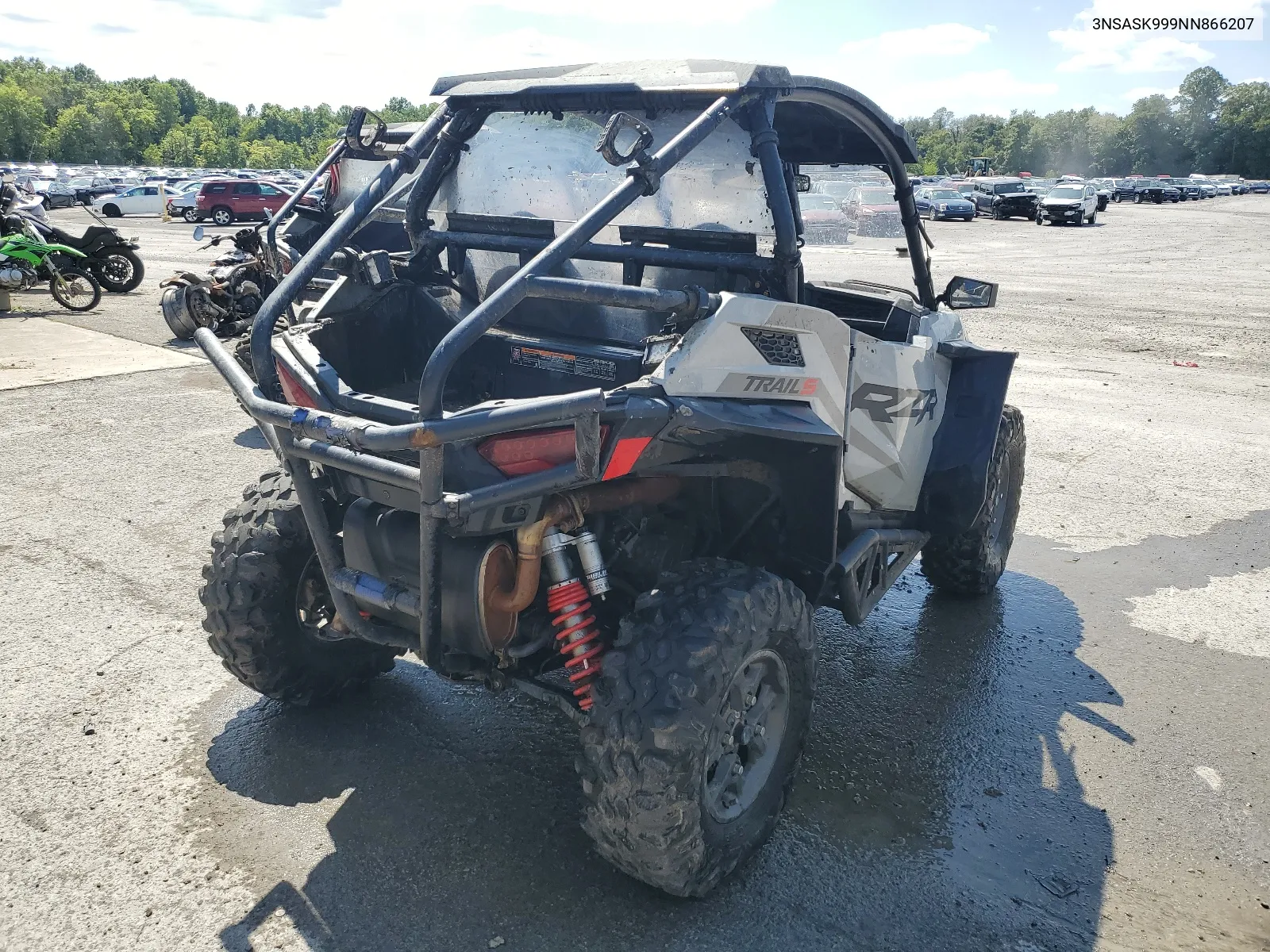 2022 Polaris Rzr Trail S 1000 Ultimate VIN: 3NSASK999NN866207 Lot: 68729694